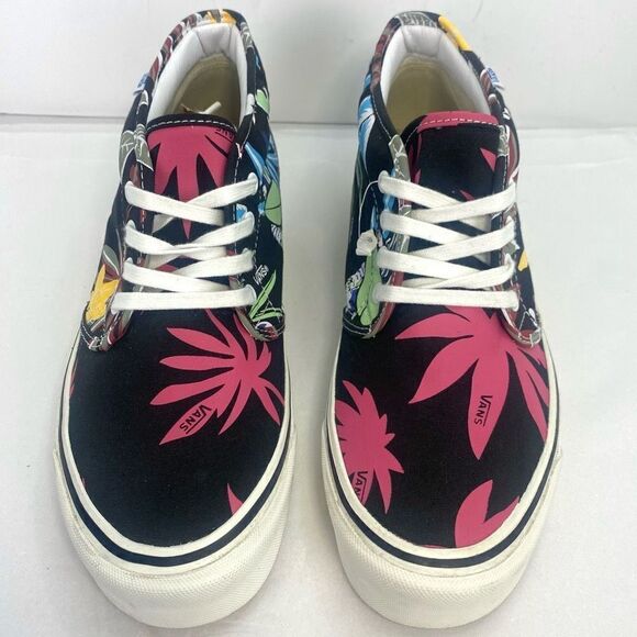 NWT New VANS Anaheim Factory Chukka 49 DX Sneakers Shoes Tiki Tropical high top - Picture 2 of 8